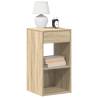  Bedside Cabinets with Drawer 2 pcs Sonoma Oak 35x34x66.5 cm Colour sonoma oak Quantity in Package 2 