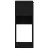 Computer Tower Stand with Drawer - Black 30x44x74 cm