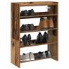  Shoe Rack Old Wood 80x25x61.5 cm Engineered Wood Colour old wood Quantity in Package 1 Height 81 cm Width 60 cm 