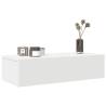  Wall Shelf with Drawers White 60x26.5x15 cm Engineered Wood Colour white Size 60 x 26.5 x 15 cm Quantity in Package 1 Number of Pieces 