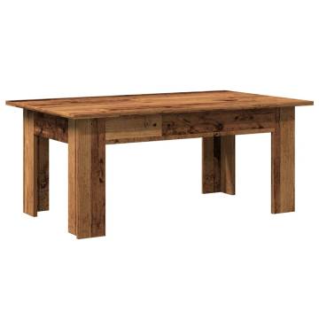 Coffee Table Old Wood | 100x60 cm | Engineered Wood | Hipo Market