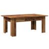 Coffee Table Old Wood | 100x60 cm | Engineered Wood | Hipo Market