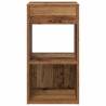 Stylish Bedside Cabinets with Drawer - 2 pcs Old Wood