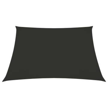 Sunshade Sail Oxford Fabric 2.5x3 m - Anthracite | HipoMarket