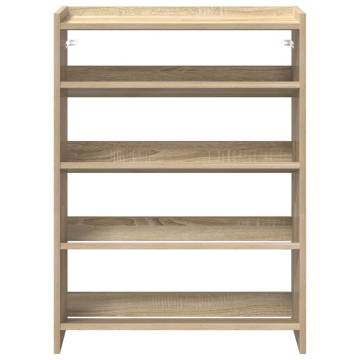 Shoe Rack Sonoma Oak - Stylish Storage Solution | HipoMarket