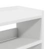 Shoe Rack White 80x25x81 cm - Stylish & Space-Saving Storage