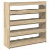 Sonoma Oak Shoe Rack - Stylish & Space-Saving Storage