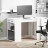 White Desk with Drawer & Shelf - 102x62 cm | HipoMarket