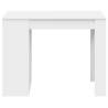 White Desk with Drawer & Shelf - 102x62 cm | HipoMarket