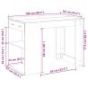 White Desk with Drawer & Shelf - 102x62 cm | HipoMarket