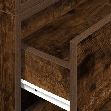 Cabinets with 2 Drawers - Smoked Oak | HipoMarket