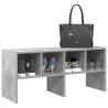  Shoe Rack Stackable Concrete Grey 89.5x30x40 cm Colour concrete grey Quantity in Package 1 Number of 