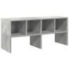 Stackable Shoe Rack in Concrete Grey - 89.5x30x40 cm