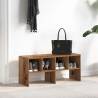 Shoe Rack Stackable Old Wood - 89.5x30x40 cm | HipoMarket