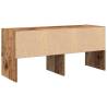 Shoe Rack Stackable Old Wood - 89.5x30x40 cm | HipoMarket