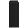 Shoe Rack Black 60x25x62 cm - Stylish Storage Solution