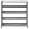 Shoe Rack Grey Sonoma 80x25x81 cm | Durable & Stylish Design