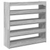 Shoe Rack Grey Sonoma 80x25x81 cm | Durable & Stylish Design