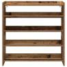 Shoe Rack Old Wood 80x25x81 cm - Stylish Storage Solution