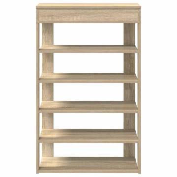 Shoe Rack Sonoma Oak - Stylish & Durable Storage Solution