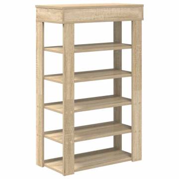 Shoe Rack Sonoma Oak - Stylish & Durable Storage Solution