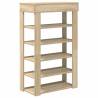 Shoe Rack Sonoma Oak - Stylish & Durable Storage Solution