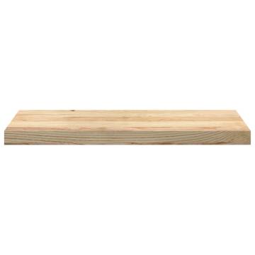 Untreated Solid Wood Oak Window Sills | 2 pcs 70x30x2 cm