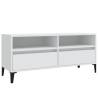 TV Cabinet White 100x34.5 cm | Stylish Storage Solution