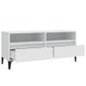 TV Cabinet White 100x34.5 cm | Stylish Storage Solution