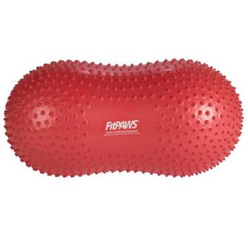 FitPAWS Trax Peanut Balance Platform - 50 cm Red