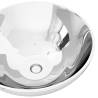 Elegant Ceramic Wash Basin 32.5x14 cm in Silver | HipoMarket