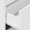 Stylish White Cabinets with 2 Drawers - 60x31x40 cm | Hipo Market