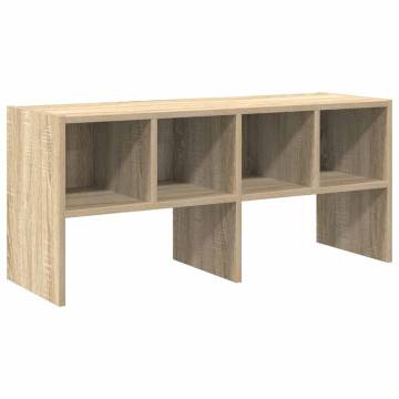 Shoe Rack Stackable Sonoma Oak - 89.5x30x40 cm | HipoMarket