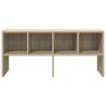 Shoe Rack Stackable Sonoma Oak - 89.5x30x40 cm | HipoMarket