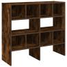 Shoe Racks 2 pcs Stackable Smoked Oak | Hipomarket