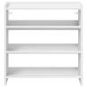 Shoe Rack White 60x25x62 cm Engineered Wood - Stylish & Durable