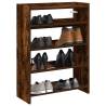  Shoe Rack Smoked Oak 60x25x62 cm Engineered Wood Colour smoked oak Quantity in Package 1 Height 62 cm Width 60 cm 