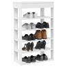  Shoe Rack White 60x30x98 cm Engineered Wood Colour white Quantity in Package 1 Width 60 cm Number of 