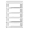 Shoe Rack White 60x30x98 cm | Stylish & Durable Storage