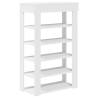 Shoe Rack White 60x30x98 cm | Stylish & Durable Storage