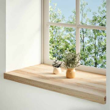 Untreated Solid Oak Window Sills - 2 pcs | HipoMarket