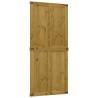 Barn Door CORONA 100x210 cm Solid Wood Pine | Hipo Market