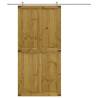 Barn Door CORONA 100x210 cm Solid Wood Pine | Hipo Market