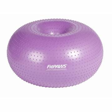 FitPAWS Pet Balance Ball TRAX Donut 55 cm - Purple Dog Training