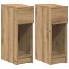 Artisan Oak Bedside Cabinets with Drawer - 2 pcs | HipoMarket