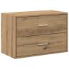 Cabinet with 2 Drawers in Artisan Oak - Stylish & Durable