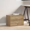 Cabinet with 2 Drawers in Artisan Oak - Stylish & Durable