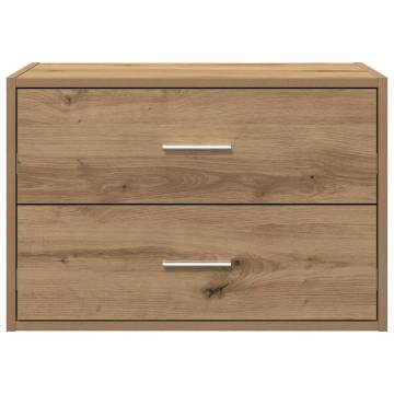 Cabinet with 2 Drawers in Artisan Oak - Stylish & Durable