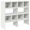 Shoe Racks 2 pcs Stackable White - Space Saving Storage