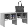  Shoe Rack Stackable Grey Sonoma 89.5x30x40 cm Colour grey sonoma Quantity in Package 1 Number of 